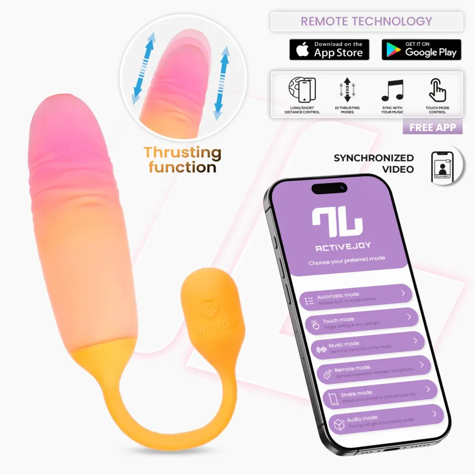 Intoyou NexEgg Motion stuwend ei app oranje/roze