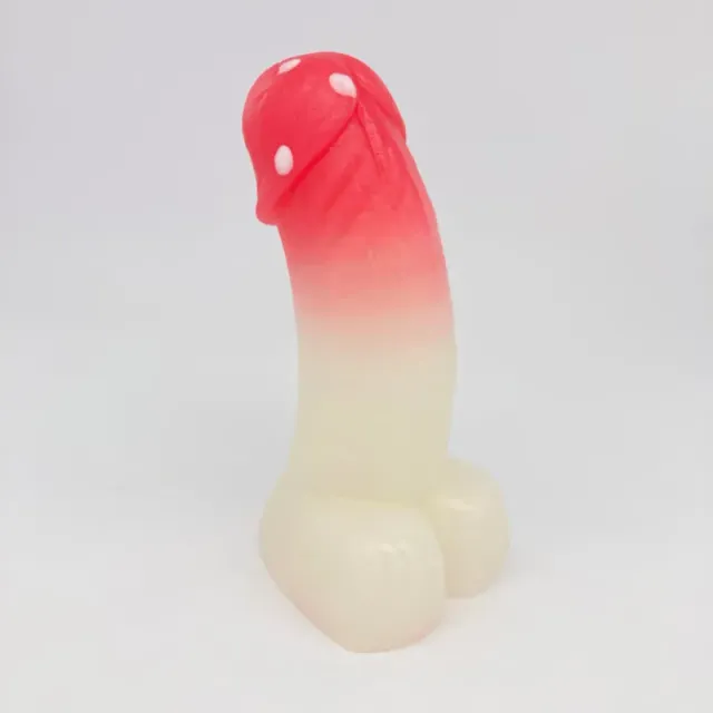 Tentickle Woodsman Magical Mushroom small dildo glow