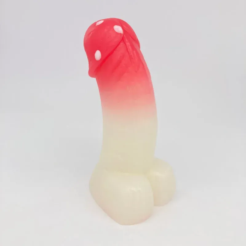 Tentickle Woodsman Magical Mushroom small dildo glow