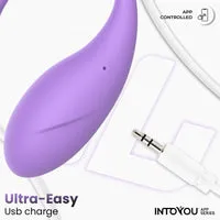 Intoyou Bulby vibro-ei met app lavendel 10 standen