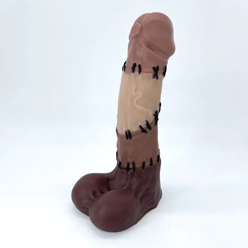 Tentickle Frankie Patchwork Monster dildo small medium