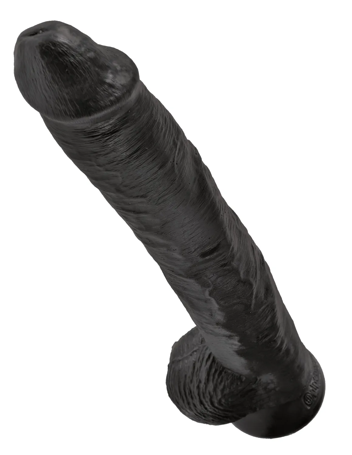 Pipedream King Cock 14 Cock with Balls dildo zwart realistisch