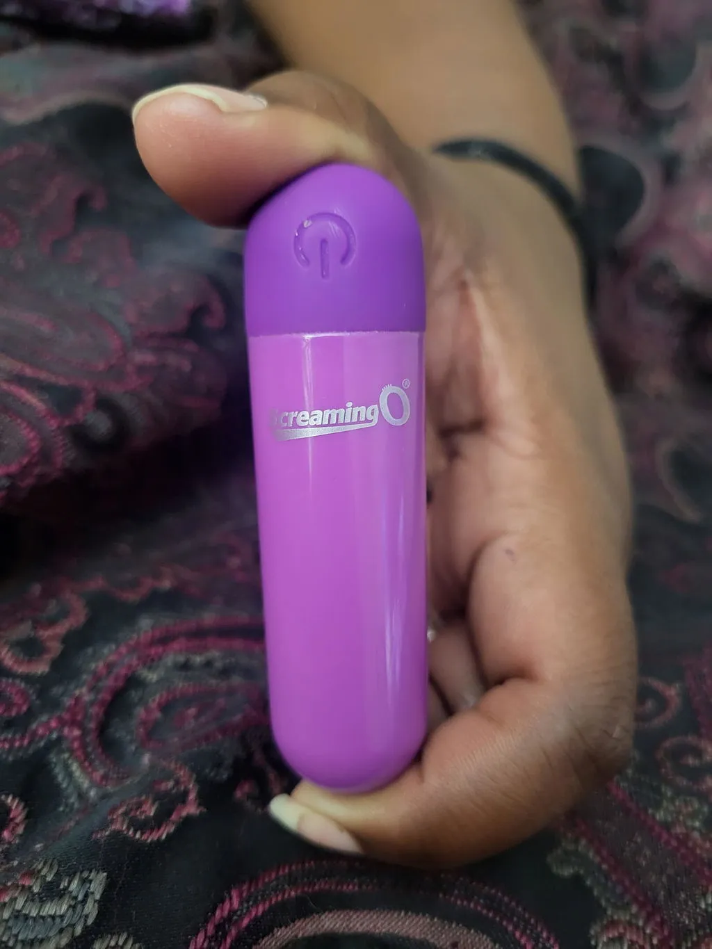 Screaming O Rechargeable Bullet vibrator blauw oplaadbaar