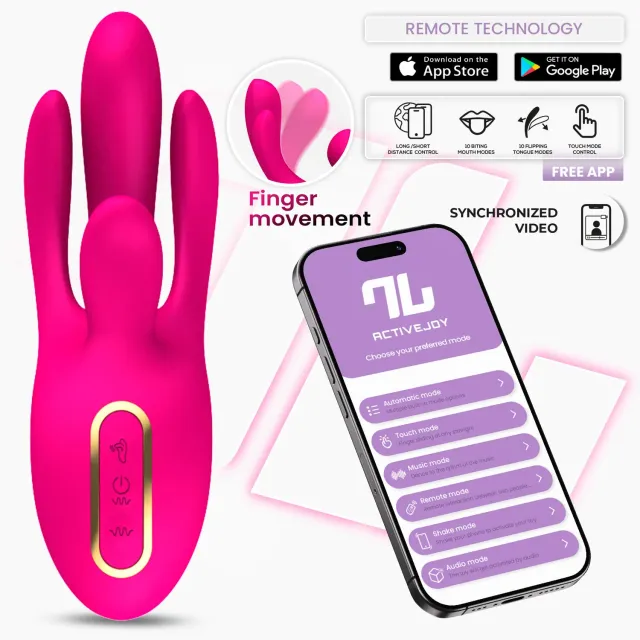 Intoyou Derek vibrator met finger-beweging