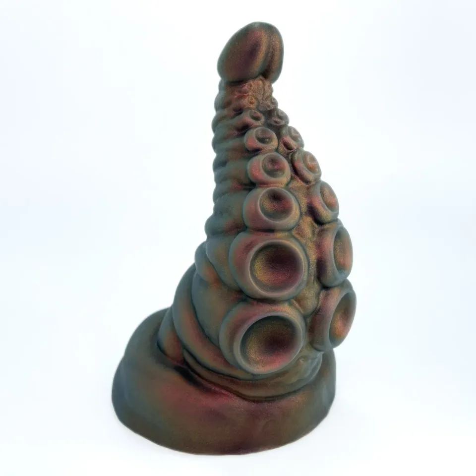Tentickle Tenton Fire Iridium dildo small zacht