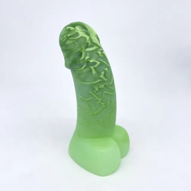 Tentickle Woodsman Mojito dildo XS soft groen