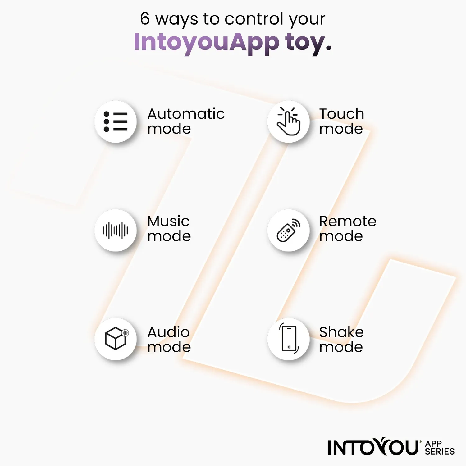 Intoyou tril ei geel-oranje met app ActiveJoy