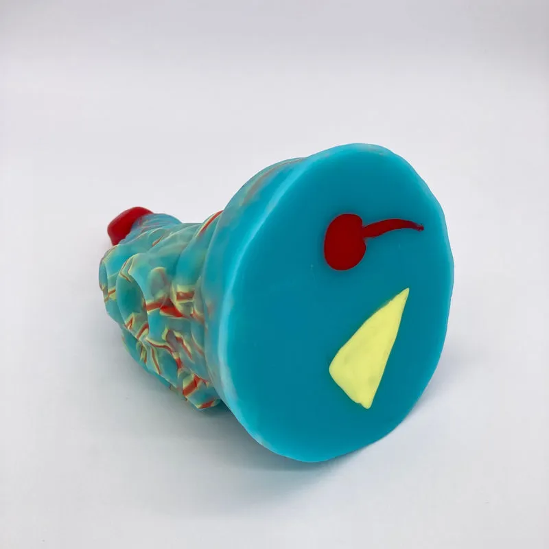 Tentickle Tenton Blue Hawaiian dildo medium zacht silicone