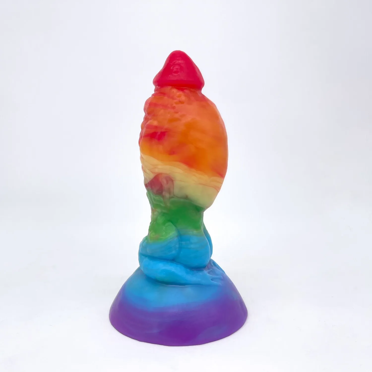 Tentickle Toady Stool Rainbow Stack dildo mini extra zacht