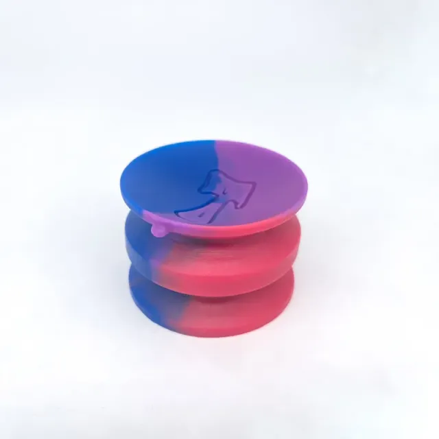 Tentickle zuignap dubbelzijdig small bisexual flag