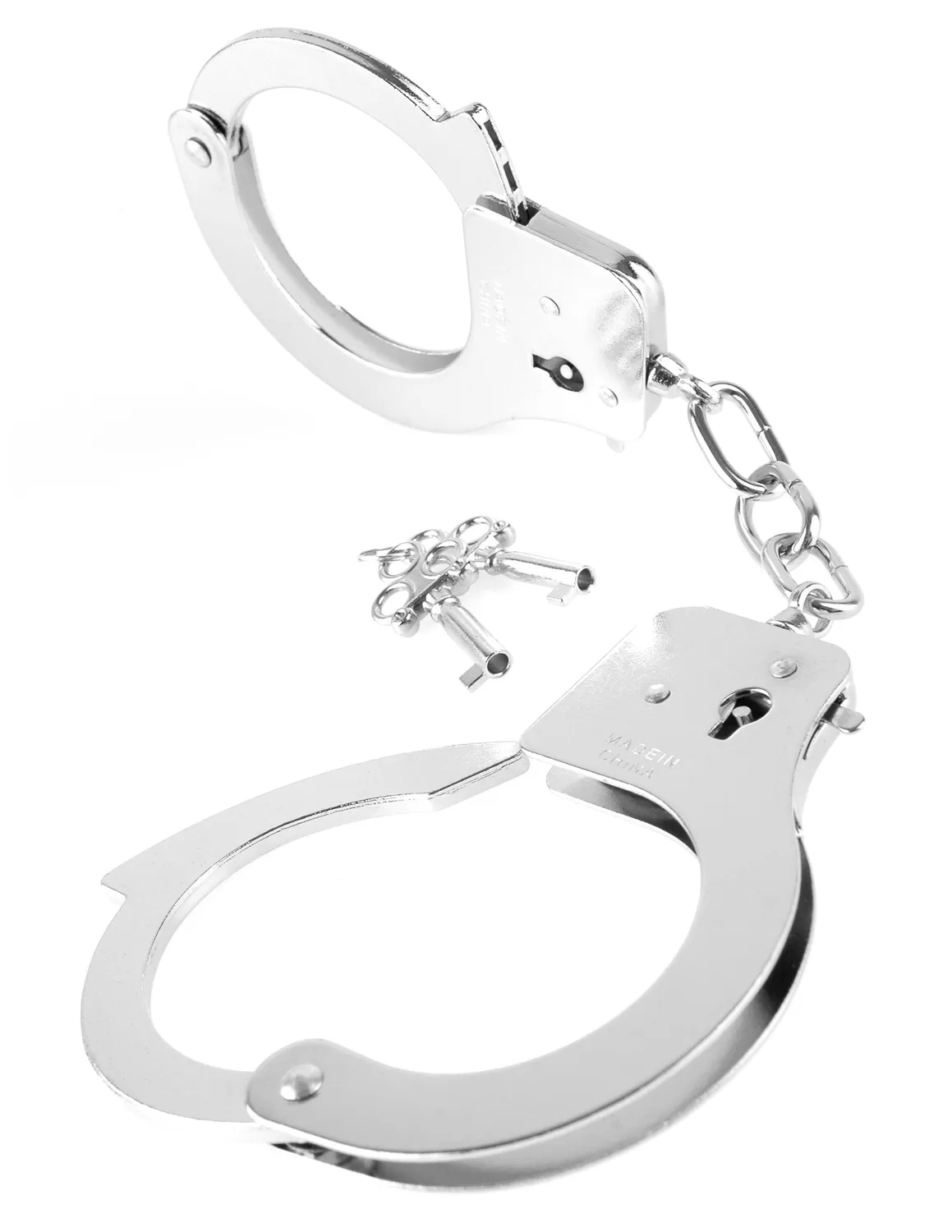 Pipedream Fetish Fantasy Designer Metal Handcuffs handboeien zilver