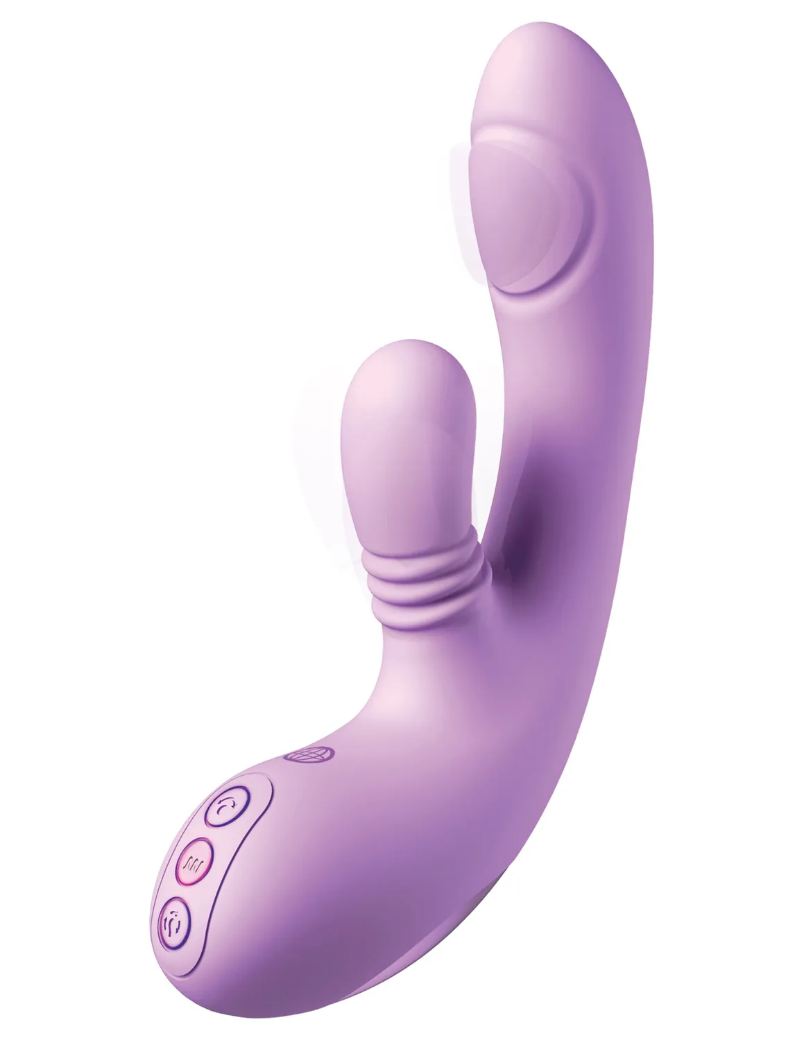 Pipedream IntiMotion Flutter Pro konijnenvibrator draaiende clitarm