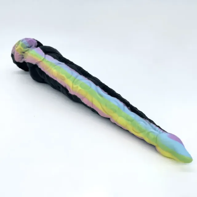 Tentickle Tendriss Black Rainbow #1 dildo small soft