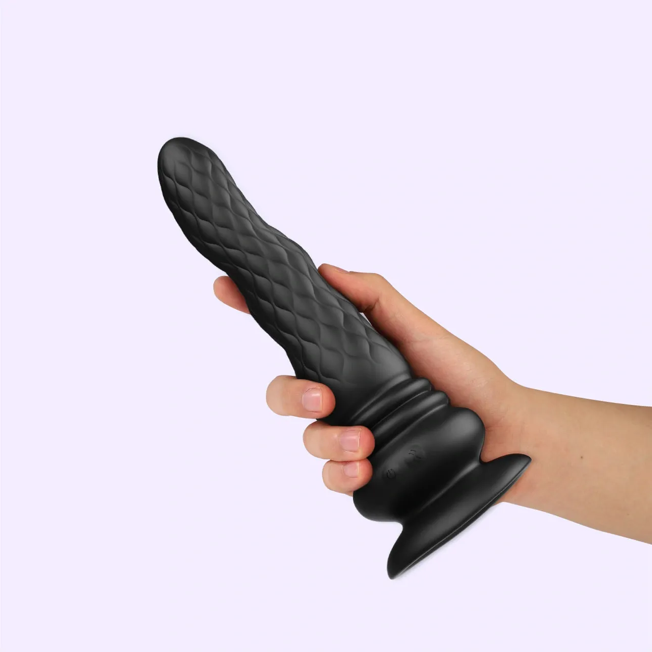 Beisar Phantom zuigdildo fantasy zwart 23 cm