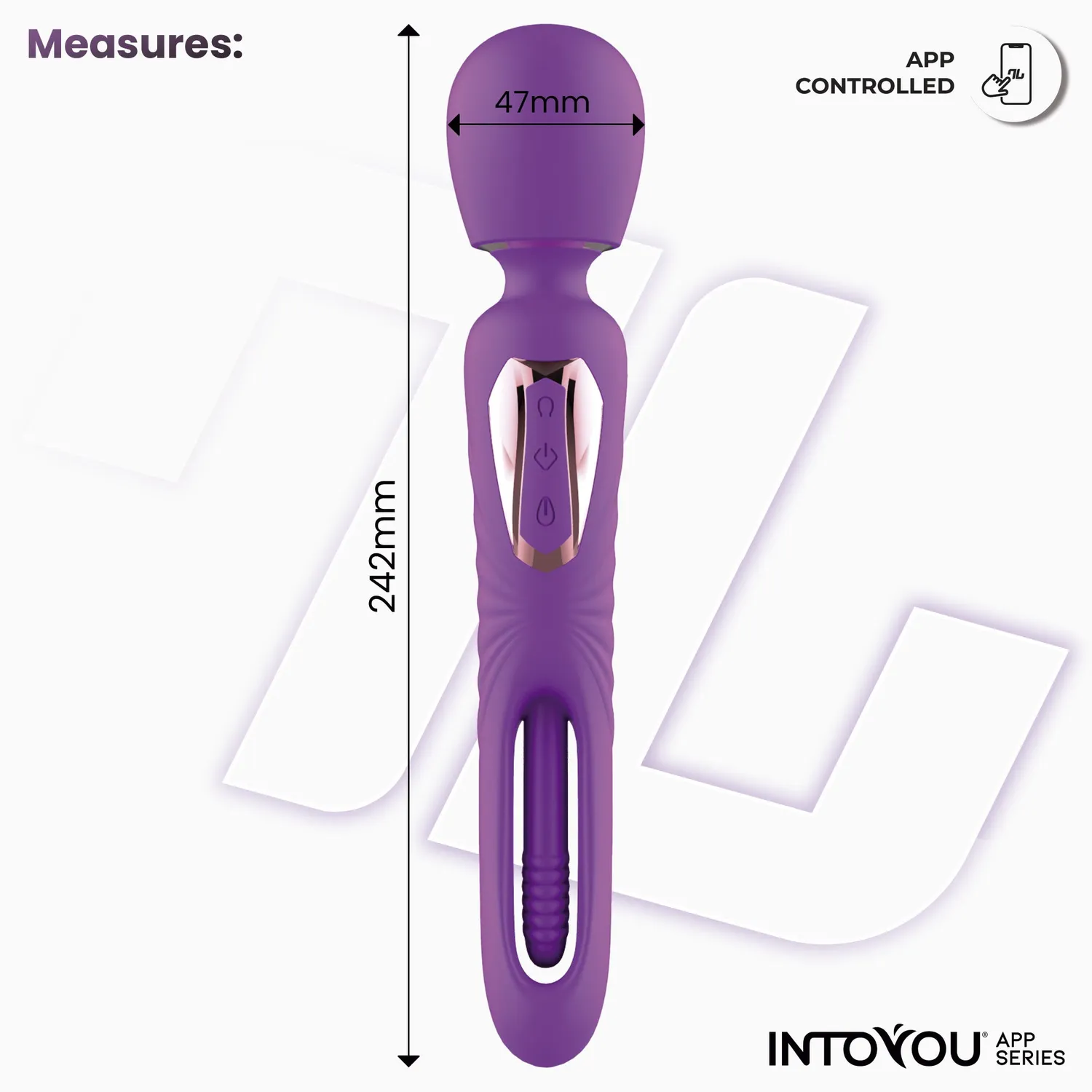 Intoyou Salma vibrator met flipping tongue en app