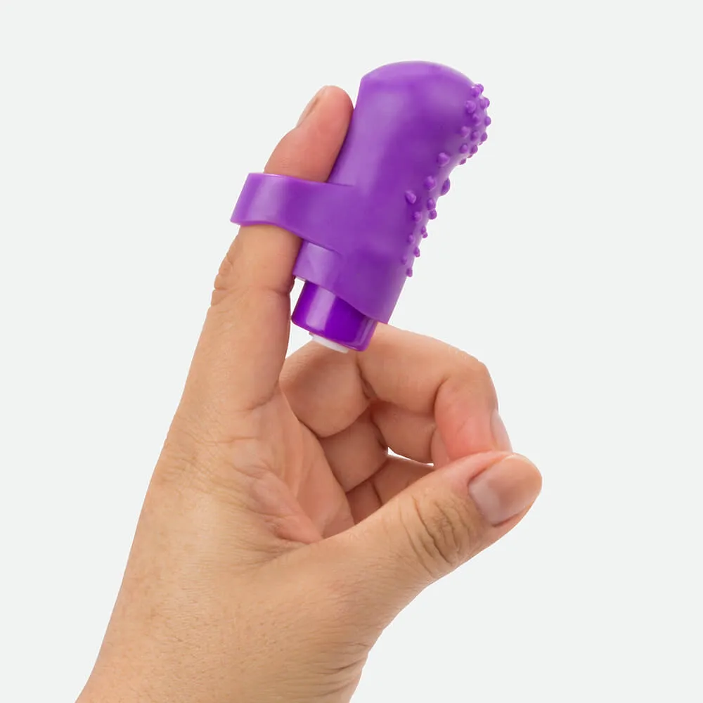 Screaming O Charged Fing O vingervibrator roze oplaadbaar