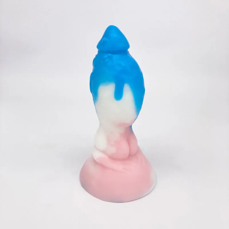 Tentickle Toady Stool Trans Pride Drips dildo mini medium