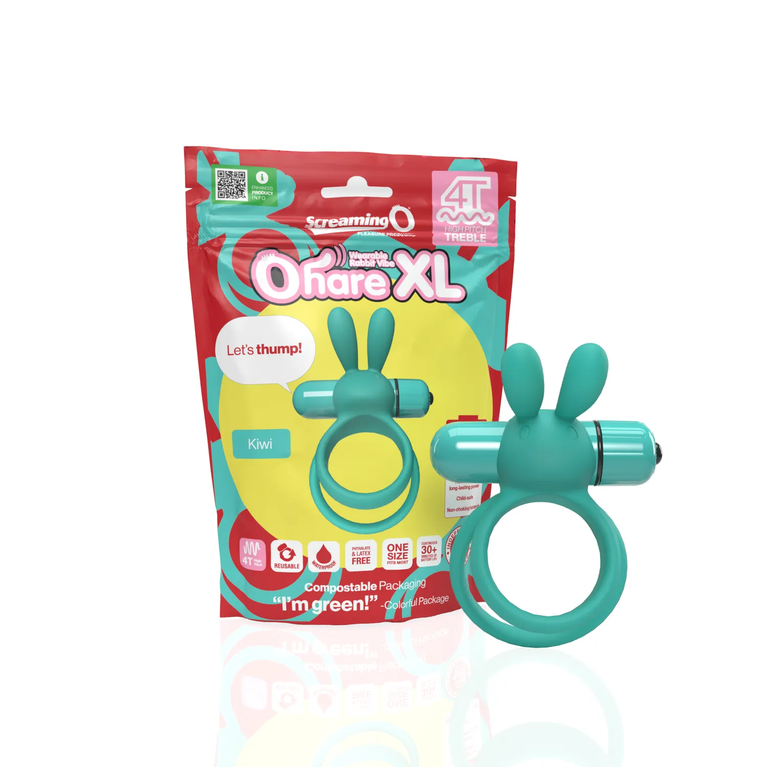 Screaming O Ohare XL 4T cockring vibrerend