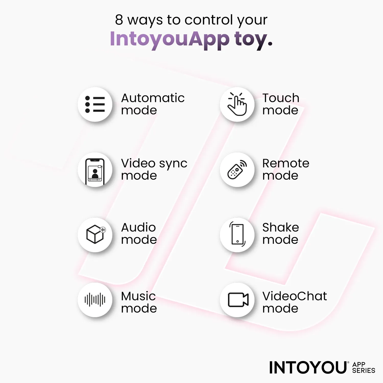 Intoyou NexEgg Motion tril-ei roze thrusting
