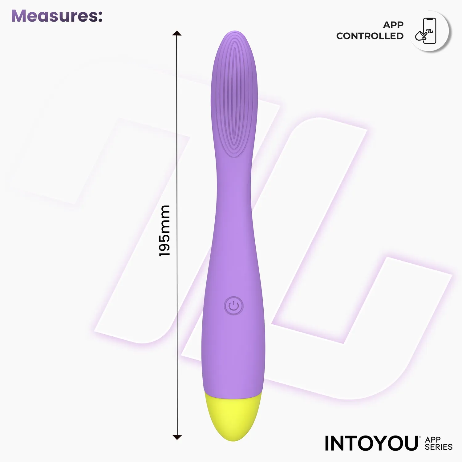 Intoyou Neya G-spot vibrator paars met app