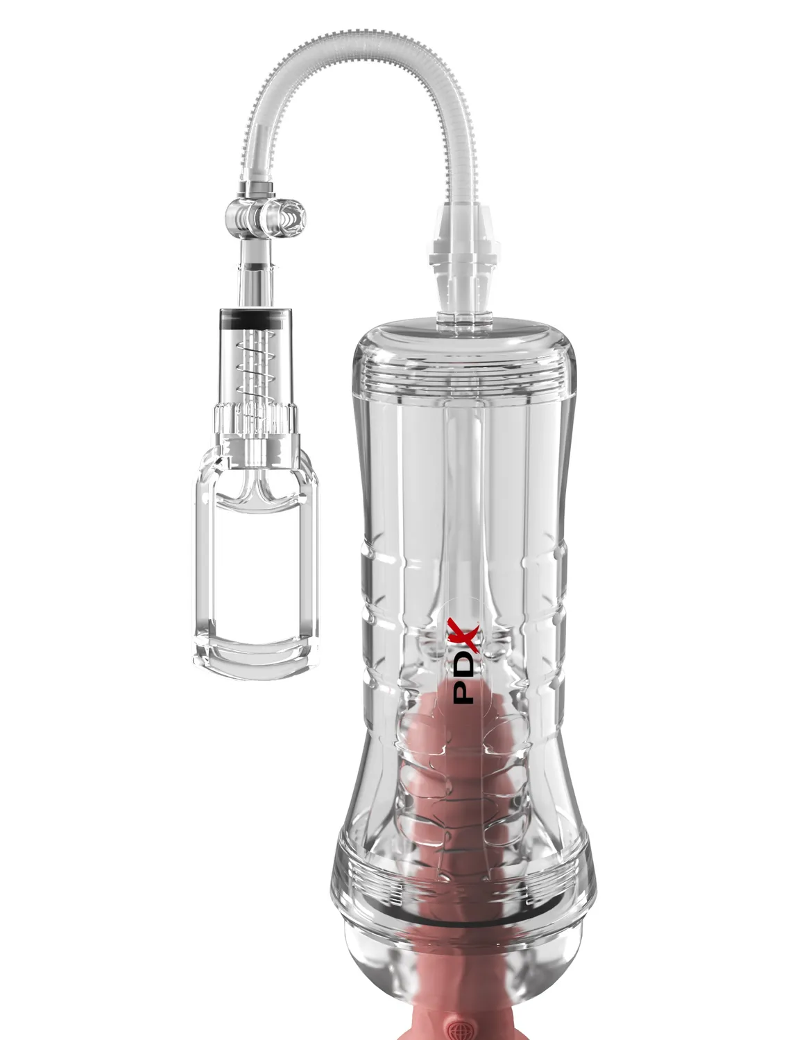 Pipedream ViewTube Vac XXL masturbator met pomp helder