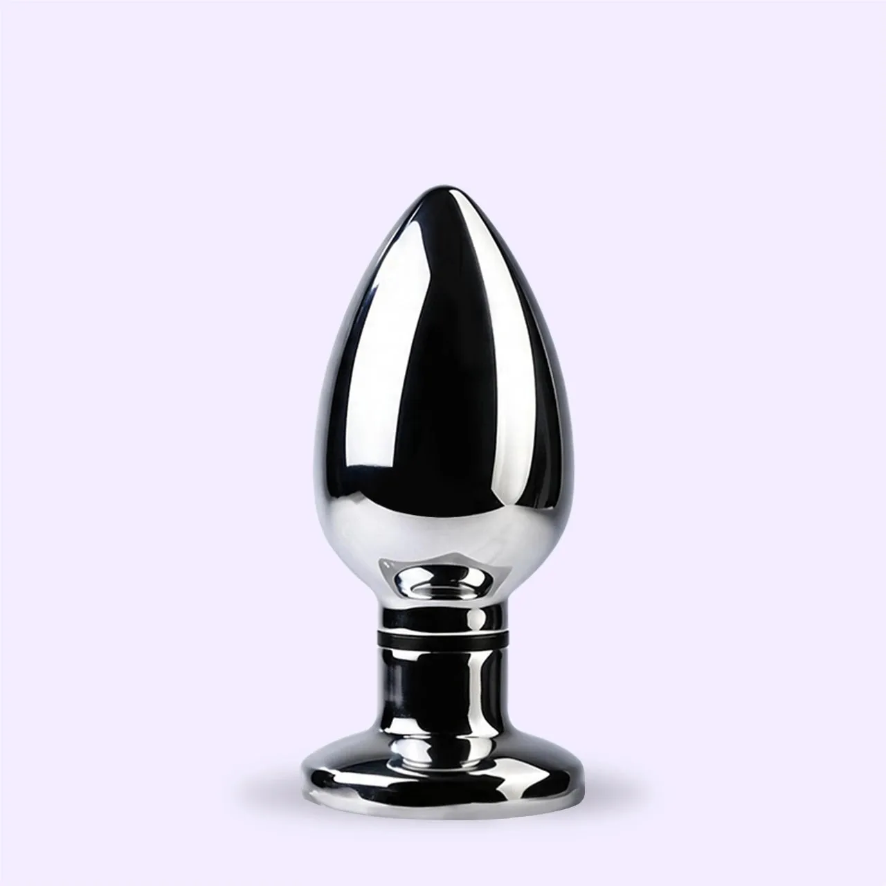 Beisar Perun electro buttplug zilver metaal compact