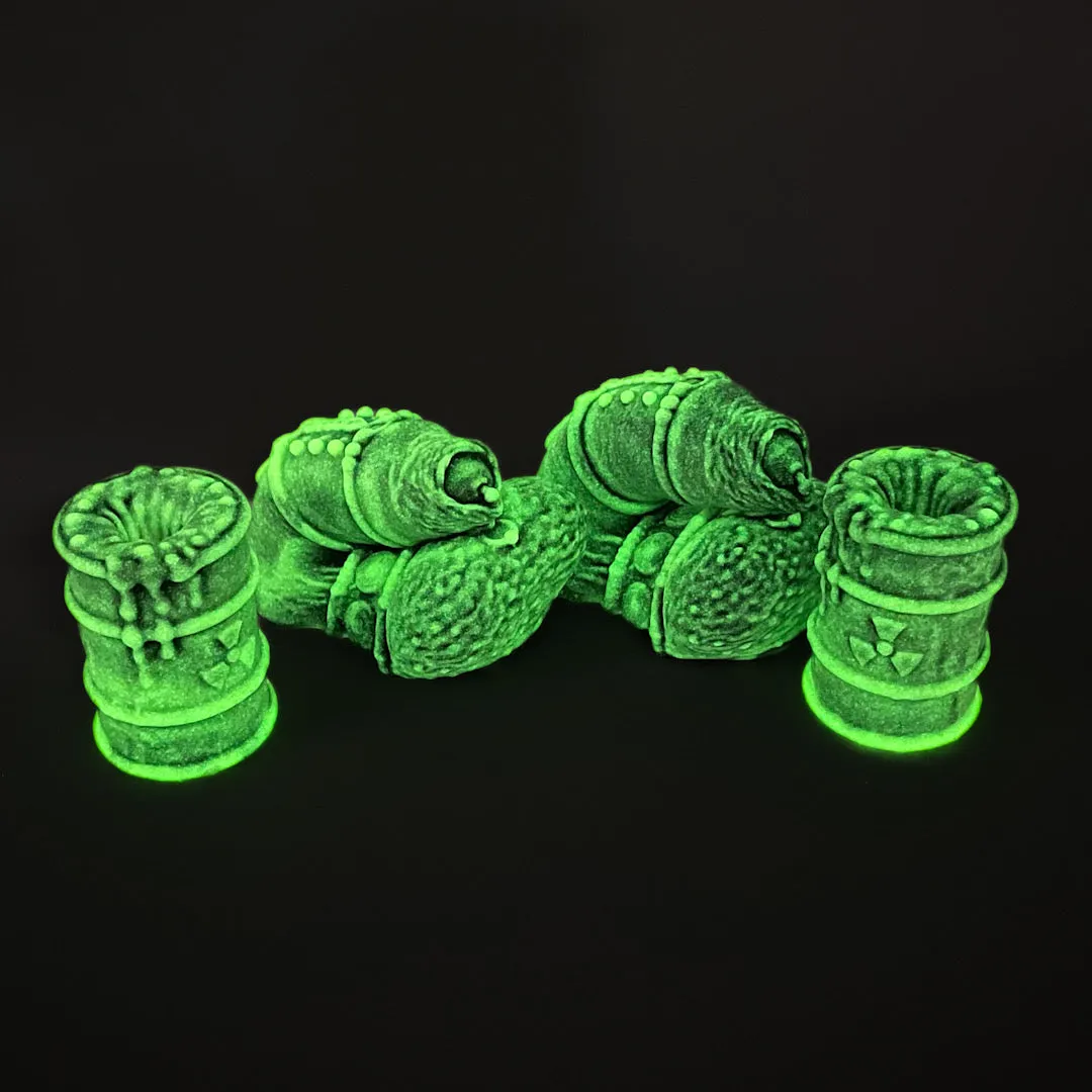 Tentickle Toxxxik Poison 2 stroker mini super soft glow