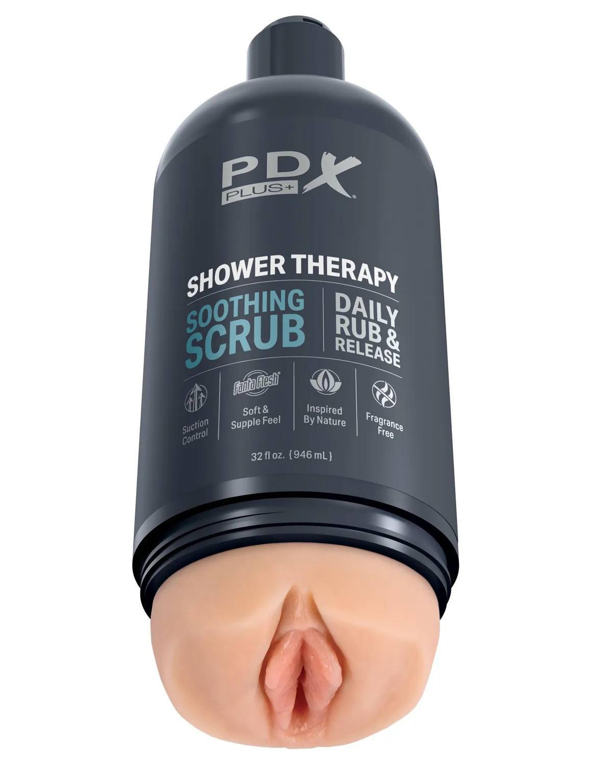 Pipedream PDX Plus Shower Therapy masturbator light zuignap