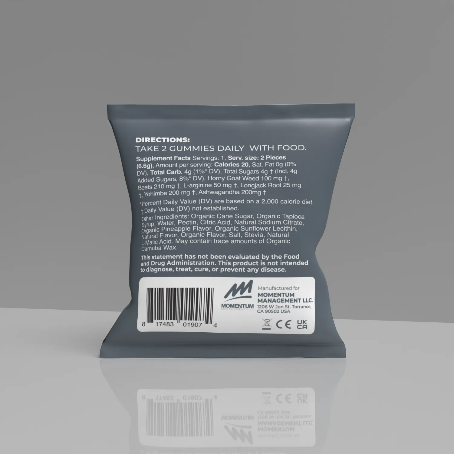 Screaming O Erection Support gummies 2 stuks kruiden