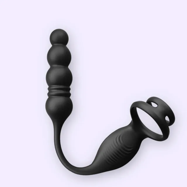 Beisar Rhythmic 4 prostaat vibrator zwart 3-in-1