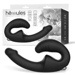 Intoyou Strap-on Strapless double vibrator zonder harnas