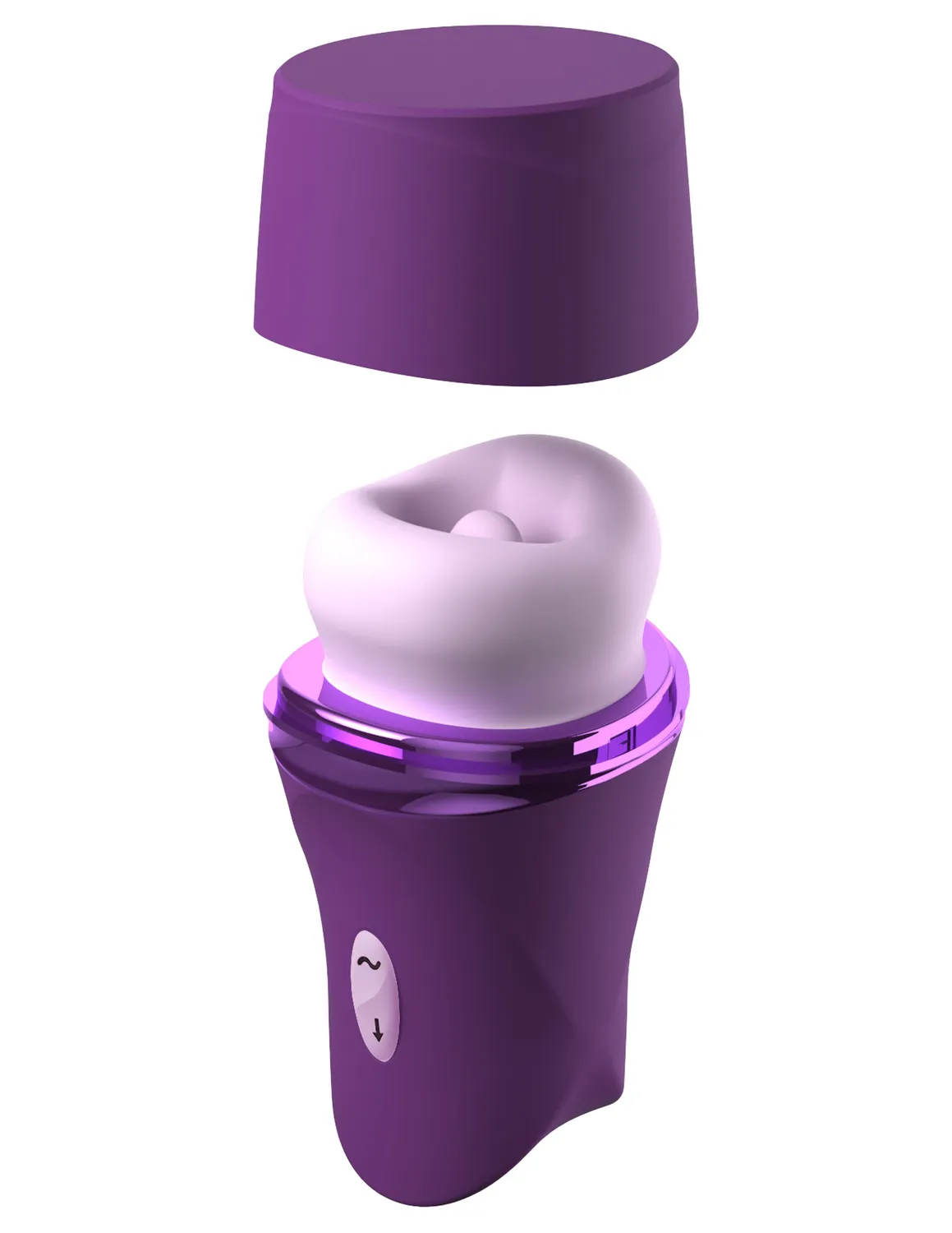 Pipedream Lush Kiss Plush luchtdruk vibrator met tong