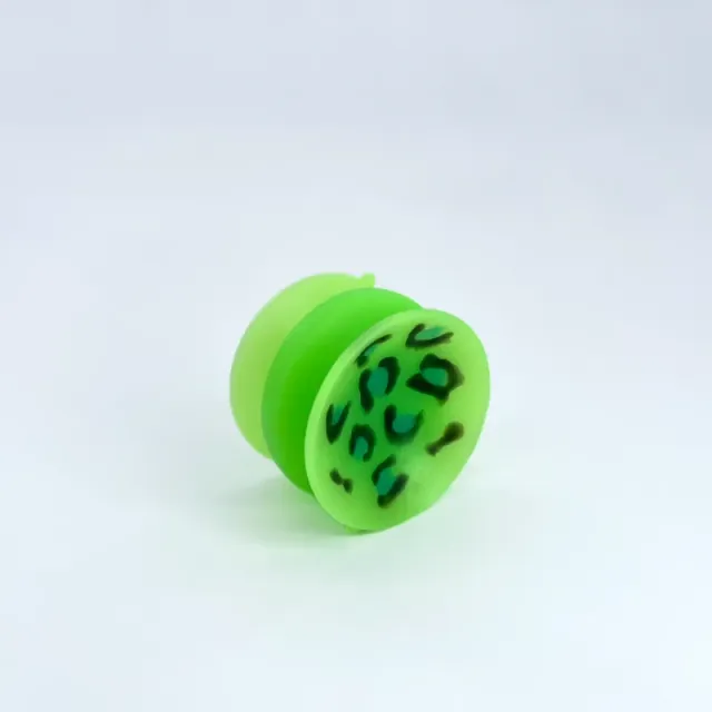 Tentickle Slime Leopard dubbelzijdige zuignap mini UV glow