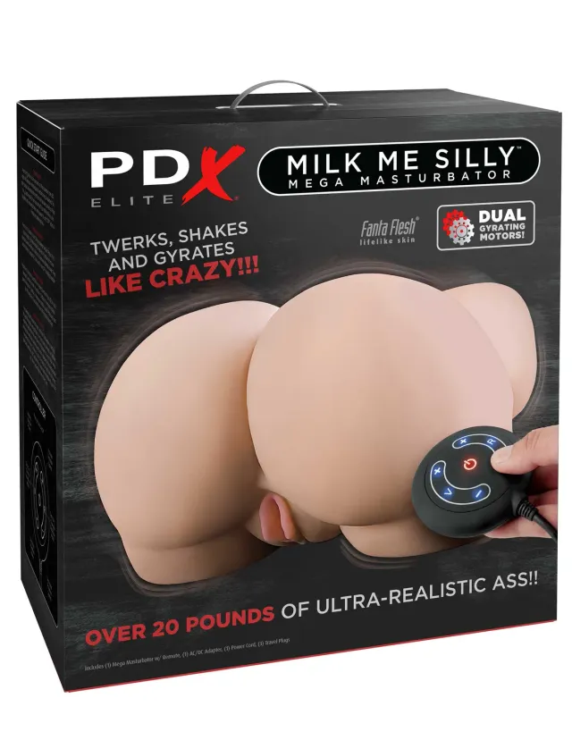 Pipedream PDX Elite Milk Me Silly masturbator billen roterend