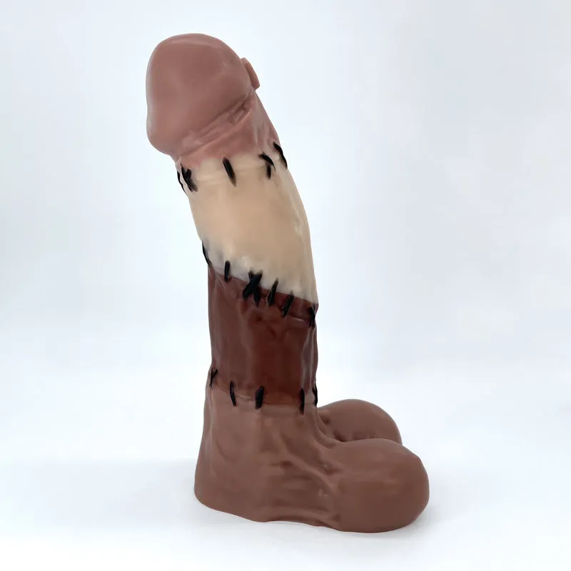 Tentickle Frankie Patchwork Monster dildo medium soft