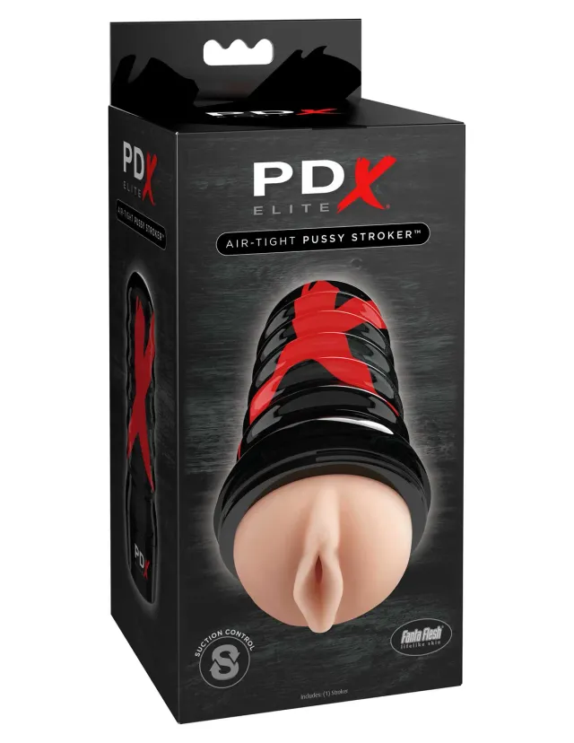 Pipedream PDX Elite Air-Tight Pussy vibrerende stroker