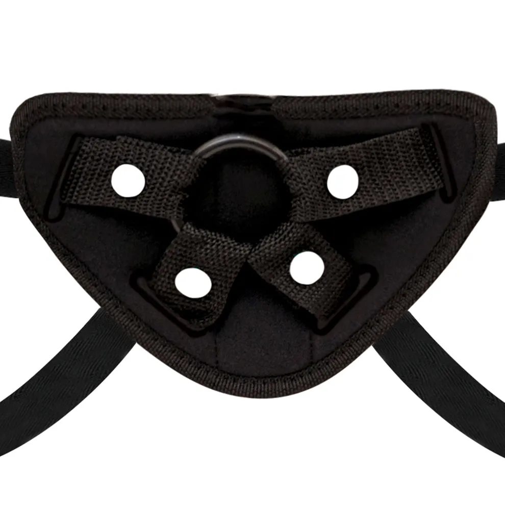 Lux Fetish 3PC Strap-On Harness Pegging Set vibrerend