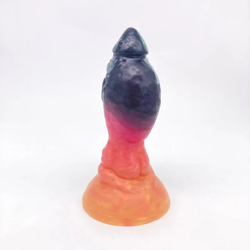 Tentickle Toady Stool Lava Marble Fade dildo mini soft