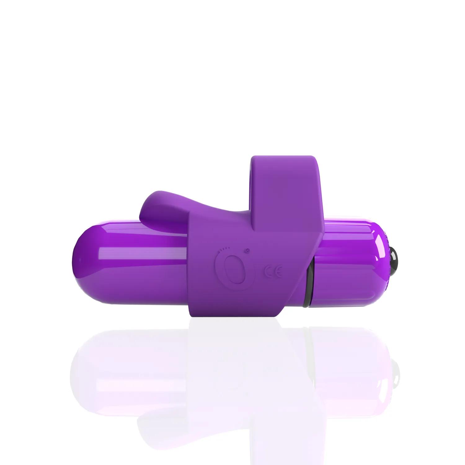 Screaming O FingO Slim 4T vingervibrator blueberry waterdicht