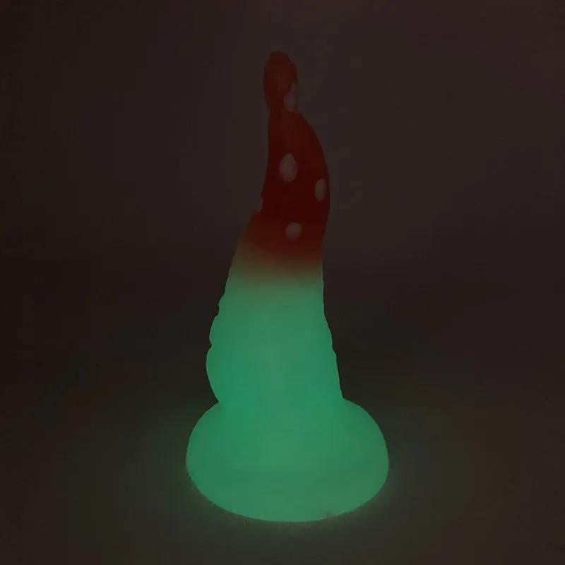 Tentickle Greb Magical Mushroom dildo small soft glow in the dark