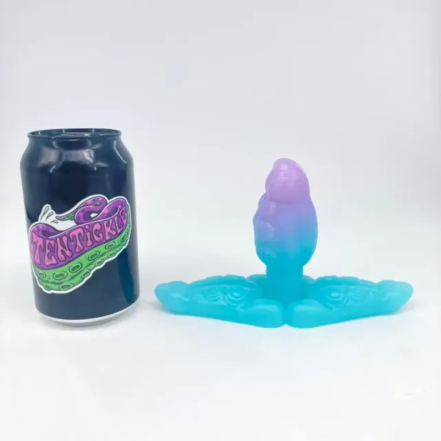 Tentickle Skwee vaginale plug small icy sparkle zacht