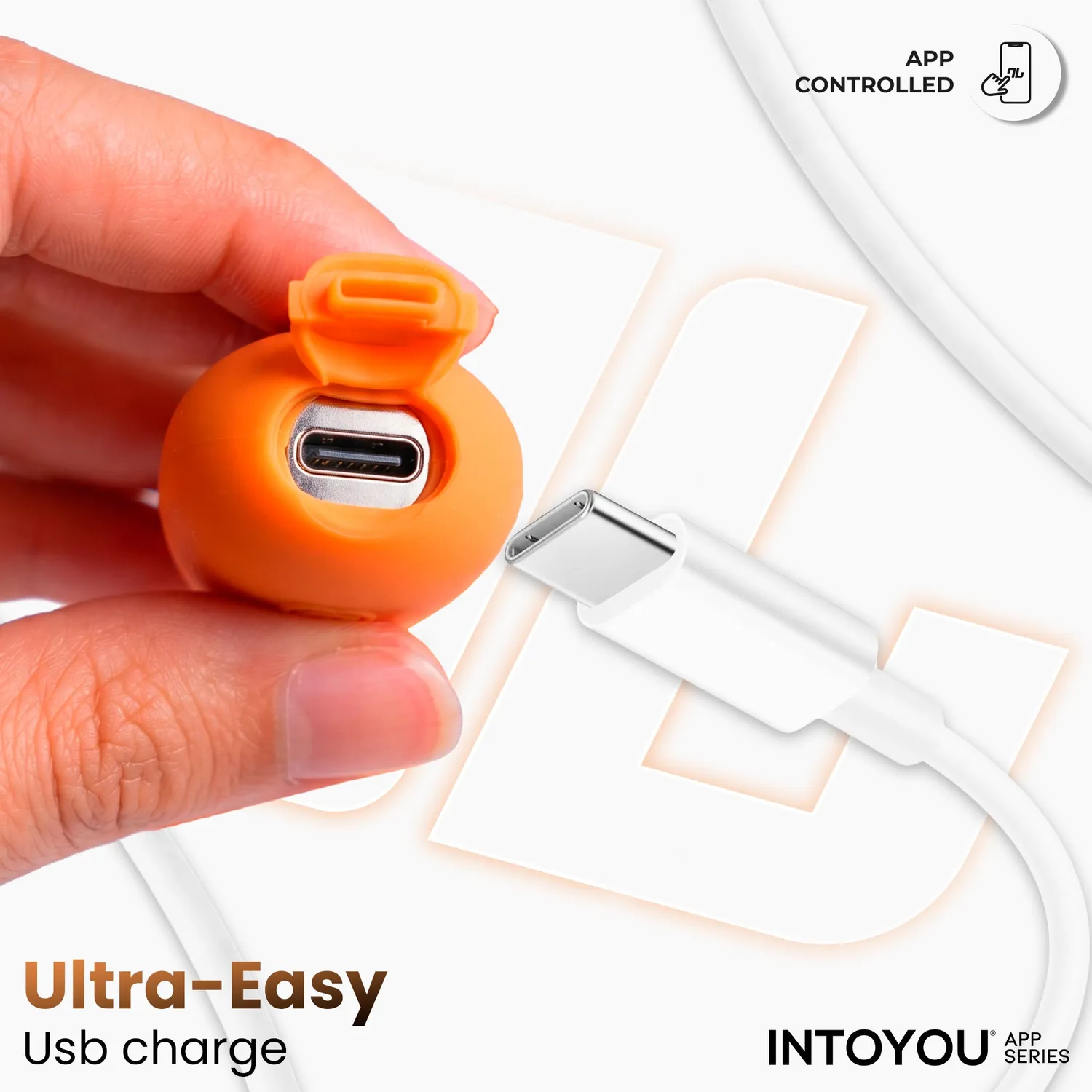 Intoyou NexEgg Vibratie-ei Oranje Roze 10 standen