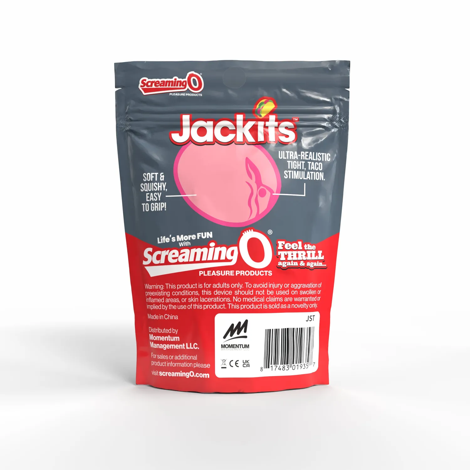 Screaming O Jackits Spicy Taco masturbator roze textuur