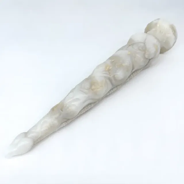 Tentickle Tendriss White Marble dildo small zacht depth trainer