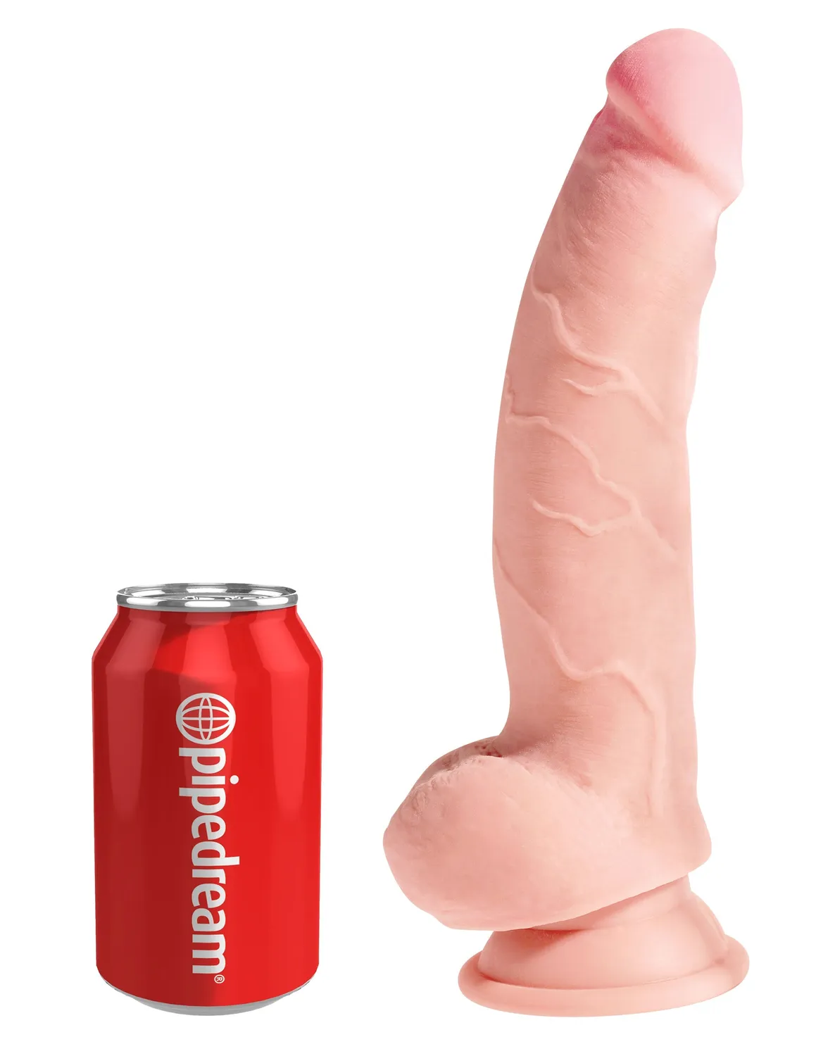 Pipedream King Cock Plus 8 inch dildo triple density huid