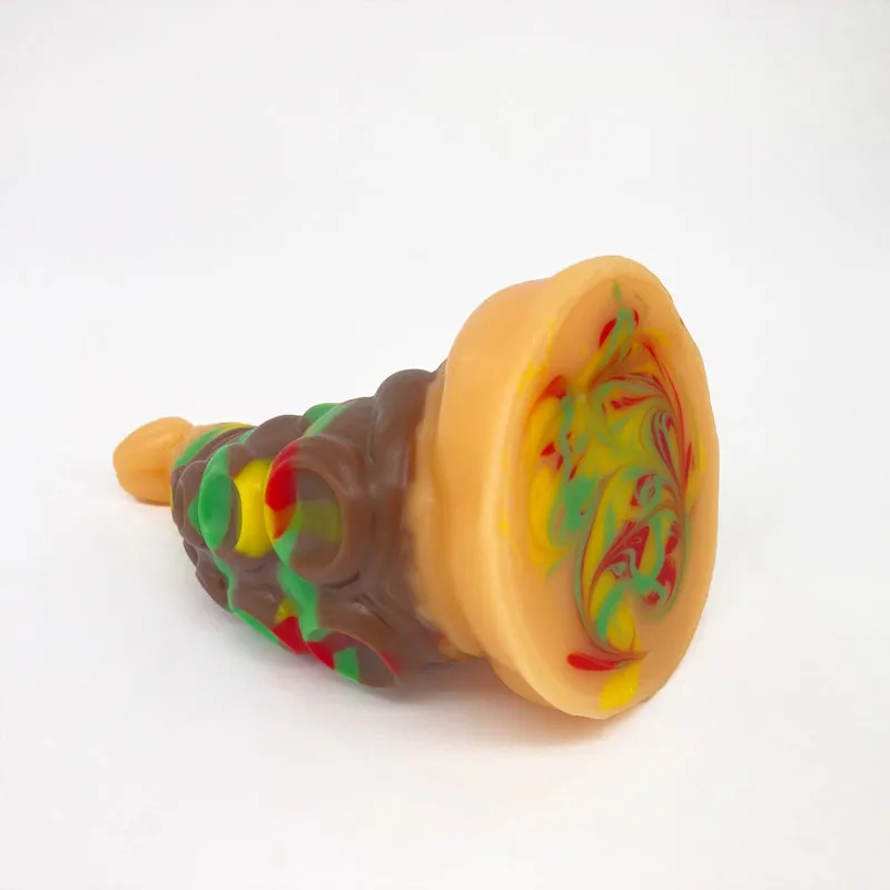 Tentickle Tenton Burger mini dildo soft