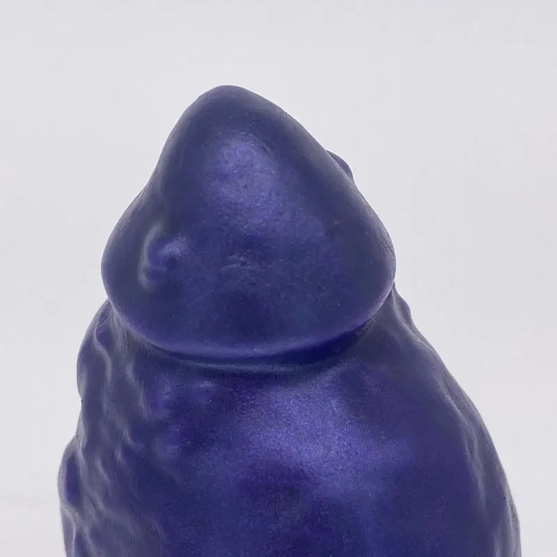 Tentickle Toady Stool Purple Velvet mini dildo soft flop