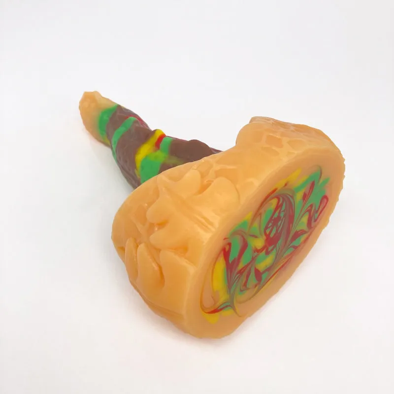 Tentickle Meenus Burger dildo small soft zachte siliconen