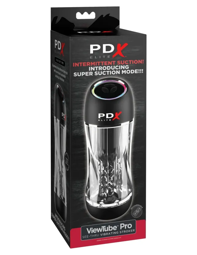 Pipedream PDX Elite ViewTube Pro masturbator met zuiging