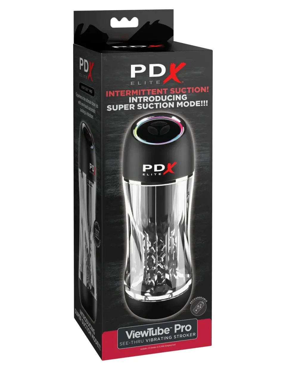Pipedream PDX Elite ViewTube Pro masturbator met zuiging